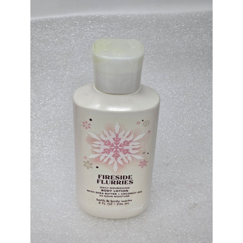 Bath & Body Works Fireside Flurries Daily Nourishing Body Lotion Shea Butter